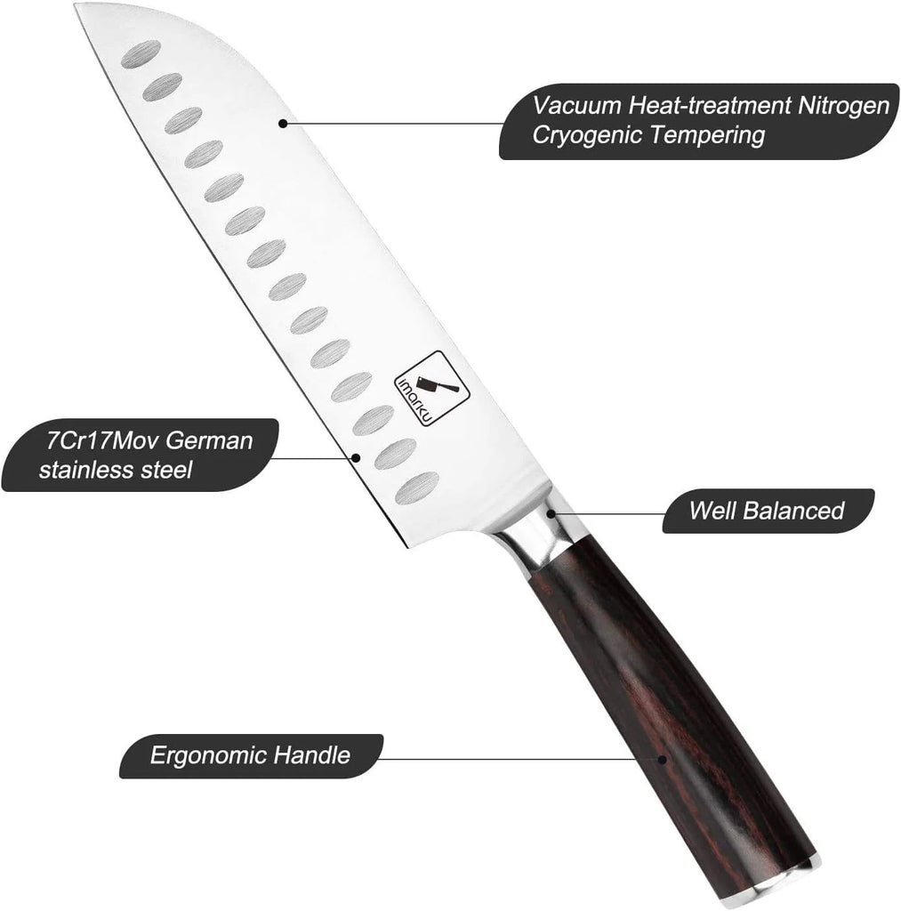 santoku knife design