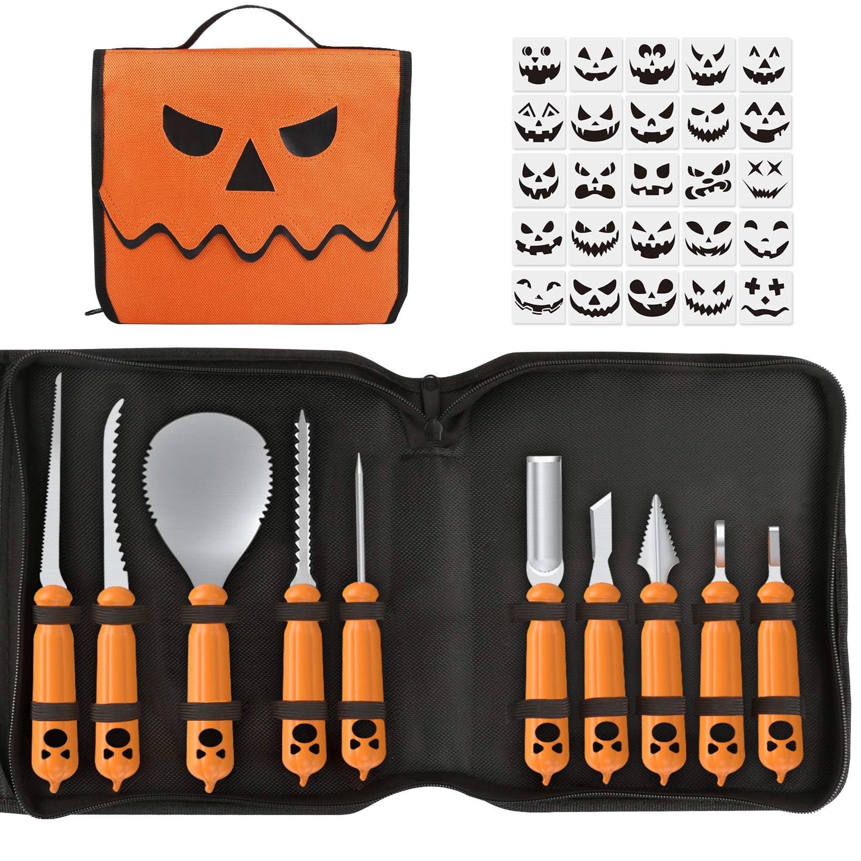 Stainless Halloween Pumpkin Carving Kit - IMARKU
