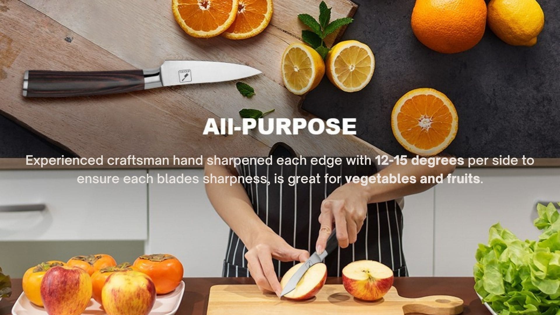 versatile peeling knife 3.5 inch