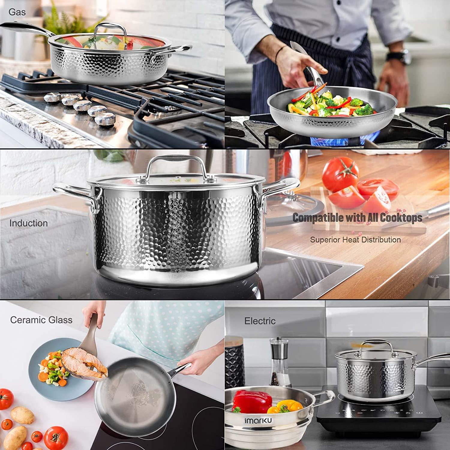 Best Pots and Pans for Gas Stove in 2023 - Reviews & Buyer Guide - IMARKU