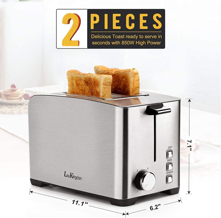 Professional Series PS77411 2-Slice Toaster - Stainless Steel