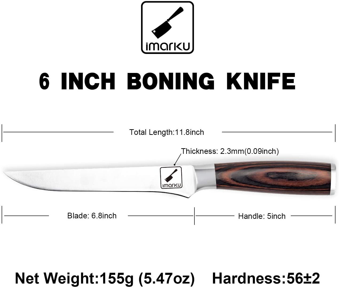 Boning Knife 6, Straight-Edged