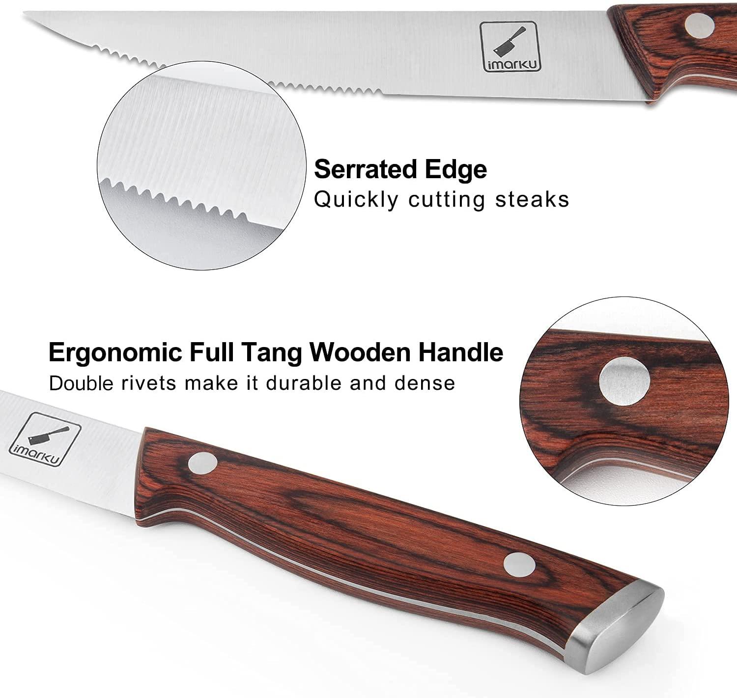 Classica Premium Serrated Steak Knife - Set of 4