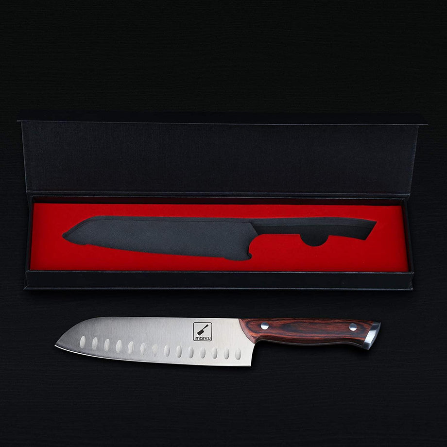 imarku Chef Knife,Japanese Forged 7.5 Inch High Carbon German