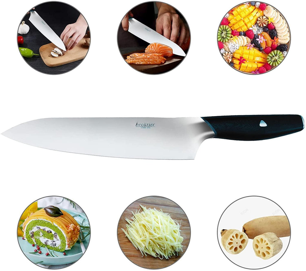 Chef Knife 8'' With Ergonomic Handle | Allezola - IMARKU