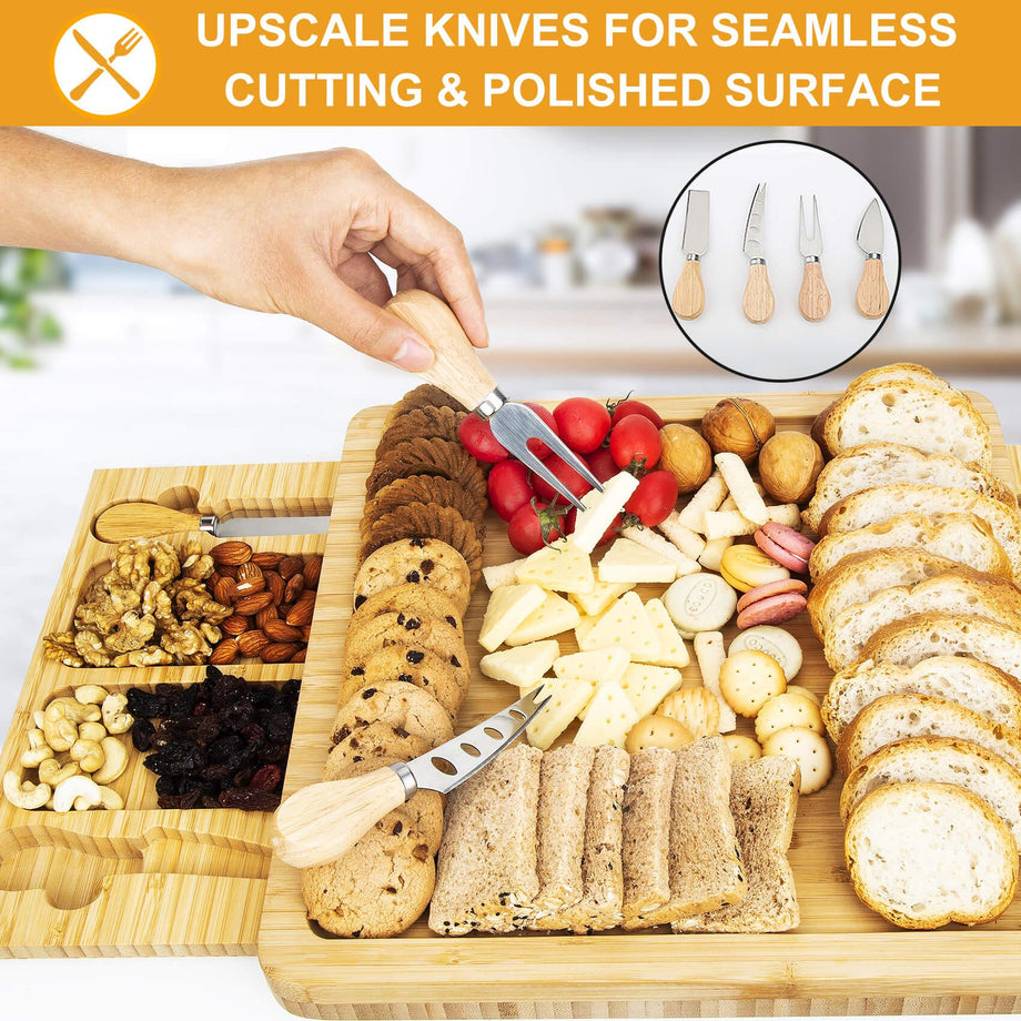  Vestaware Charcuterie Boards, Large Charcuterie Board