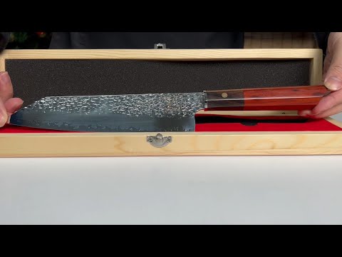 切付ナイフ 8" | AUS10 槌目和包丁| imarku